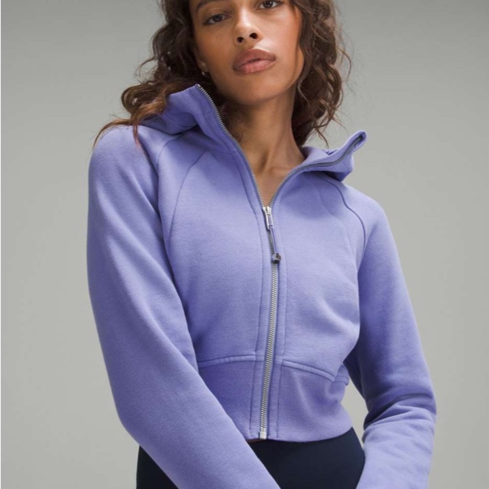 Lululemon Athletica Lavender Zip-Up Hoodie